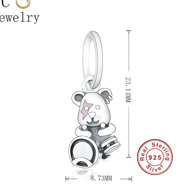 FC ювелирные изделия подходят к оригинальным браслетам Pandora брелоки 100% 925 серебро