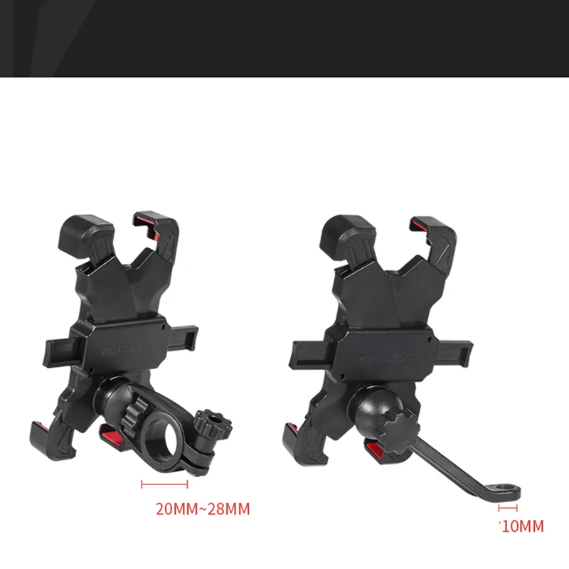 MOTOWOLF Universal Bike Motorcycle Cell Phone Holder Stand for Indian Kawasaki Yamaha Suzuki Honda DUCATI Harley Triumph BMW KTM |