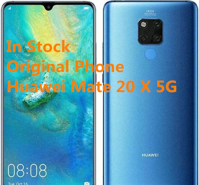 Глобальная версия 7 2 &quotполный экран смартфона Huawei Mate 20 X 5G EVR N29 мобильного