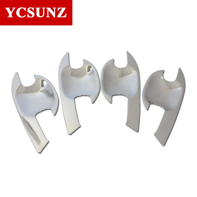 

ABS Chrome Door Handle Inserts Inner For FORD RANGER 2012 2013 2014 2015 2016 2017 2018 2019 T6 T7 T8 Wildtrak 2020 2021