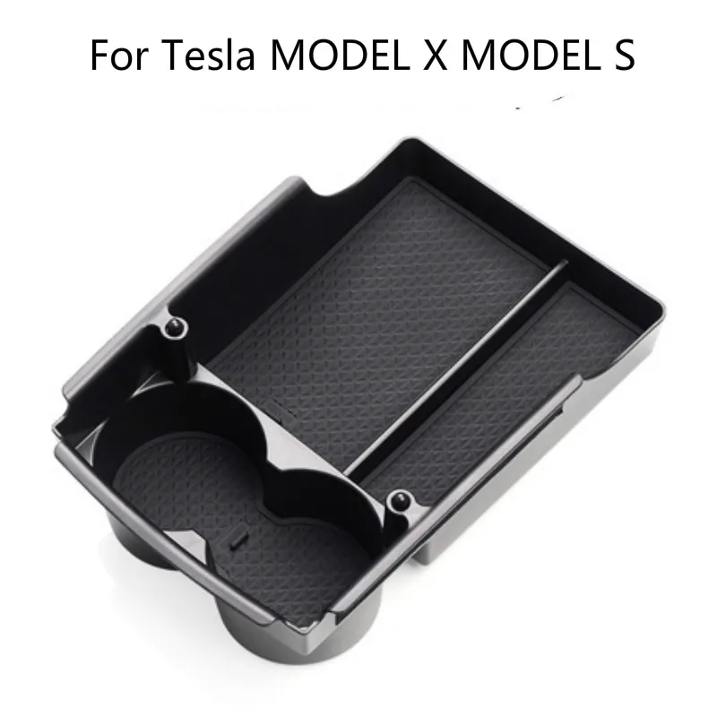 Car Central Content Box Armrest Storage for Tesla Model S/Model X Accessories Container Glove Organizer Case Stowing Tidying | Автомобили