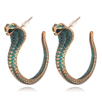 accessories personality exaggeration punk style jewelry snake earrings fashion trend earrings