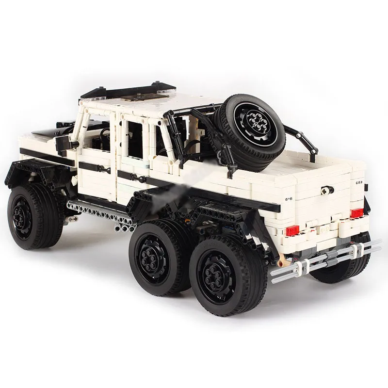 Автомобиль MOC 2425 G63 AMG 6X6 LAND CRUISER набор моделей строительные блоки кирпичи детские