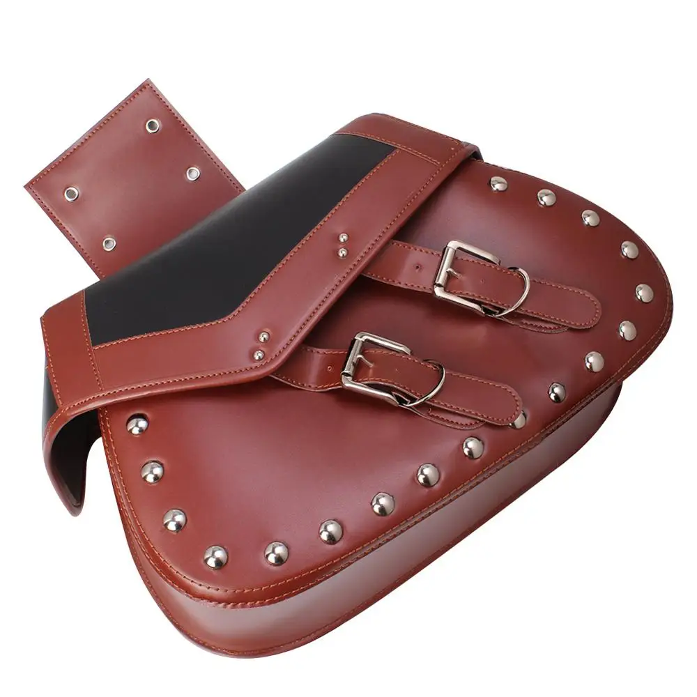 Сумка для мотоцикла сумка-Седло кафе и гонщика Универсальный мотоциклетный