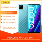 Смартфон Realme Narzo 30A, 4 + 64 ГБ, 6000 мАч, 6,5 дюйма, 18 Вт