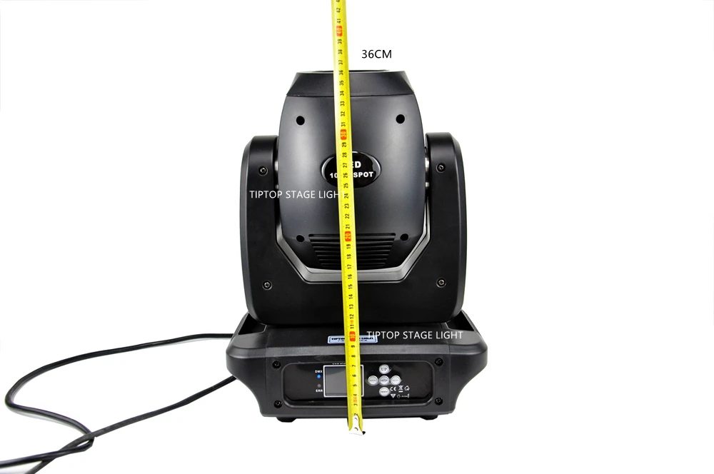 Gigertop TP-L606B 100W Светодиодный прожектор движушийся головной светильник уплотненный Размеры высокое Мощность DMX 13 Каналы 3 фасеток луч Спот сценическое освещение