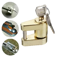 1 pcs rust resistance anti theft trailer hitch lock trailer coupler padlock hook lock tongue locks hitch security protector