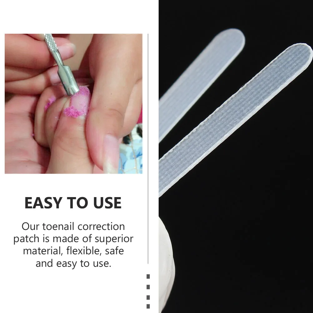 

36Pcs Ingrown Toenail Corrector Strip Toenail Patches With Nail File Pusher Glue Nail Health Care Tools