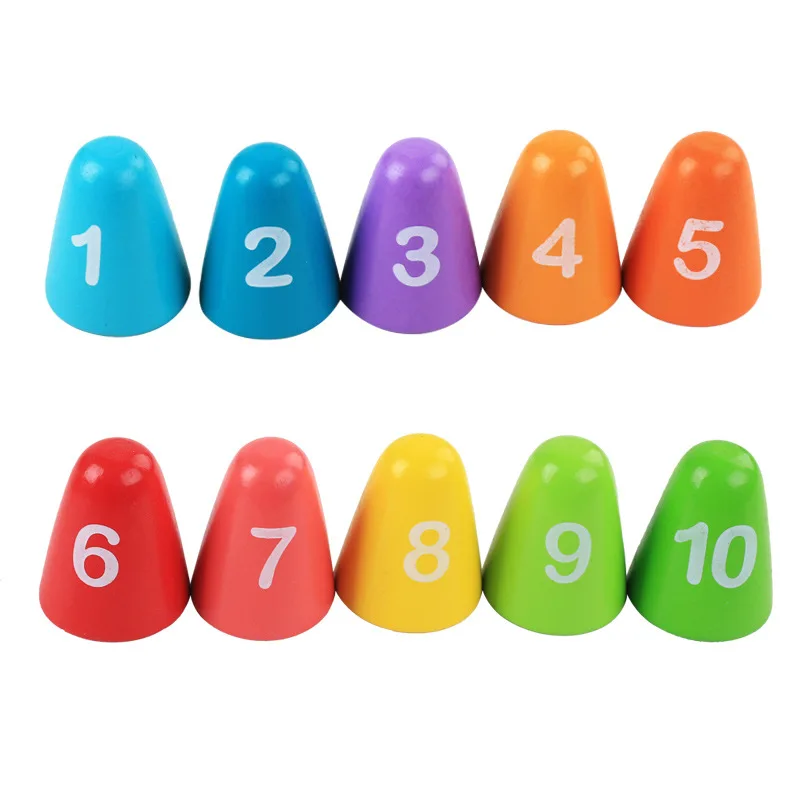 Детские развивающие игрушки деревянный еж цифровые Обучающие