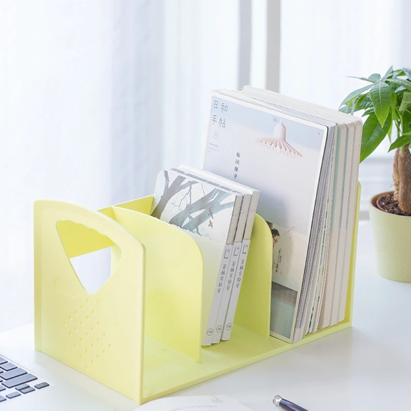 

Expandable Desktop Bookshelf Desktop Organizer Desktop Organizer Table Top Bookcase Countertop Rack for Office and Home