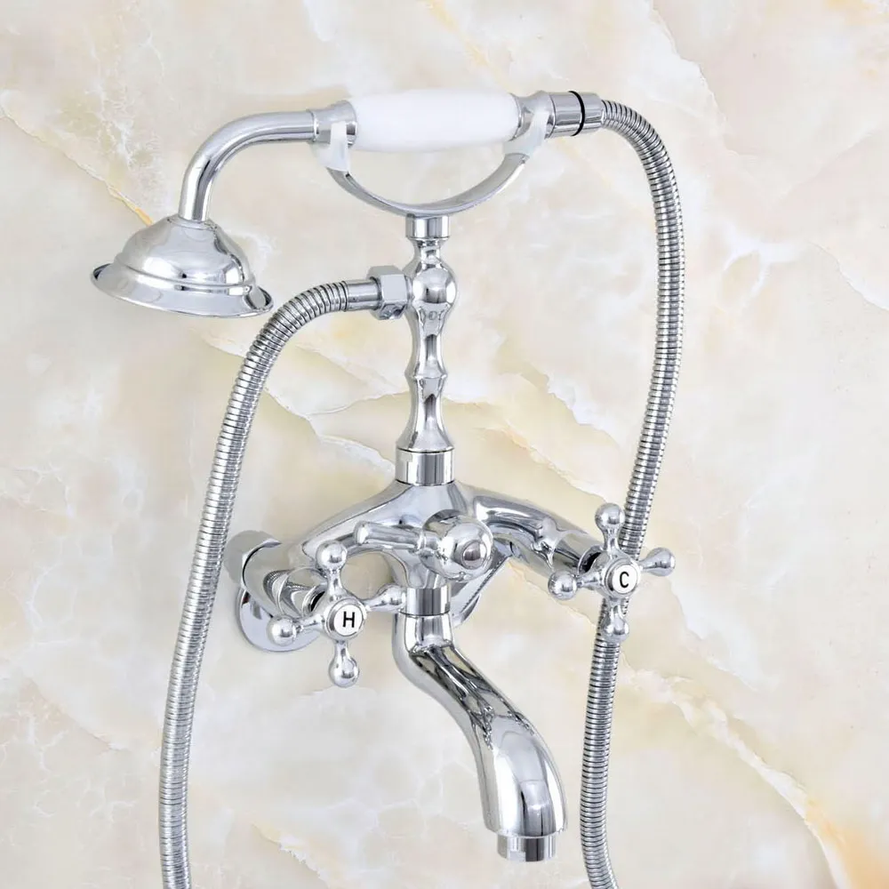 Полированный хромированный смеситель для ванной комнаты 3 3/8 дюйма|Смесители