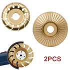 Угловая шлифовальная абразивный диск для колес из карбида дерева, многофункциональный инструмент, 2 шт., резьба, вращающийся