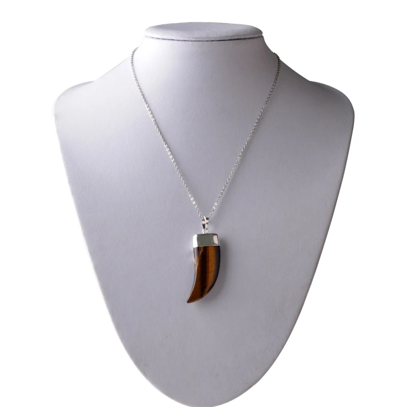 2021 Летняя мода новый натуральный камень цвета слоновой кости подвески в виде