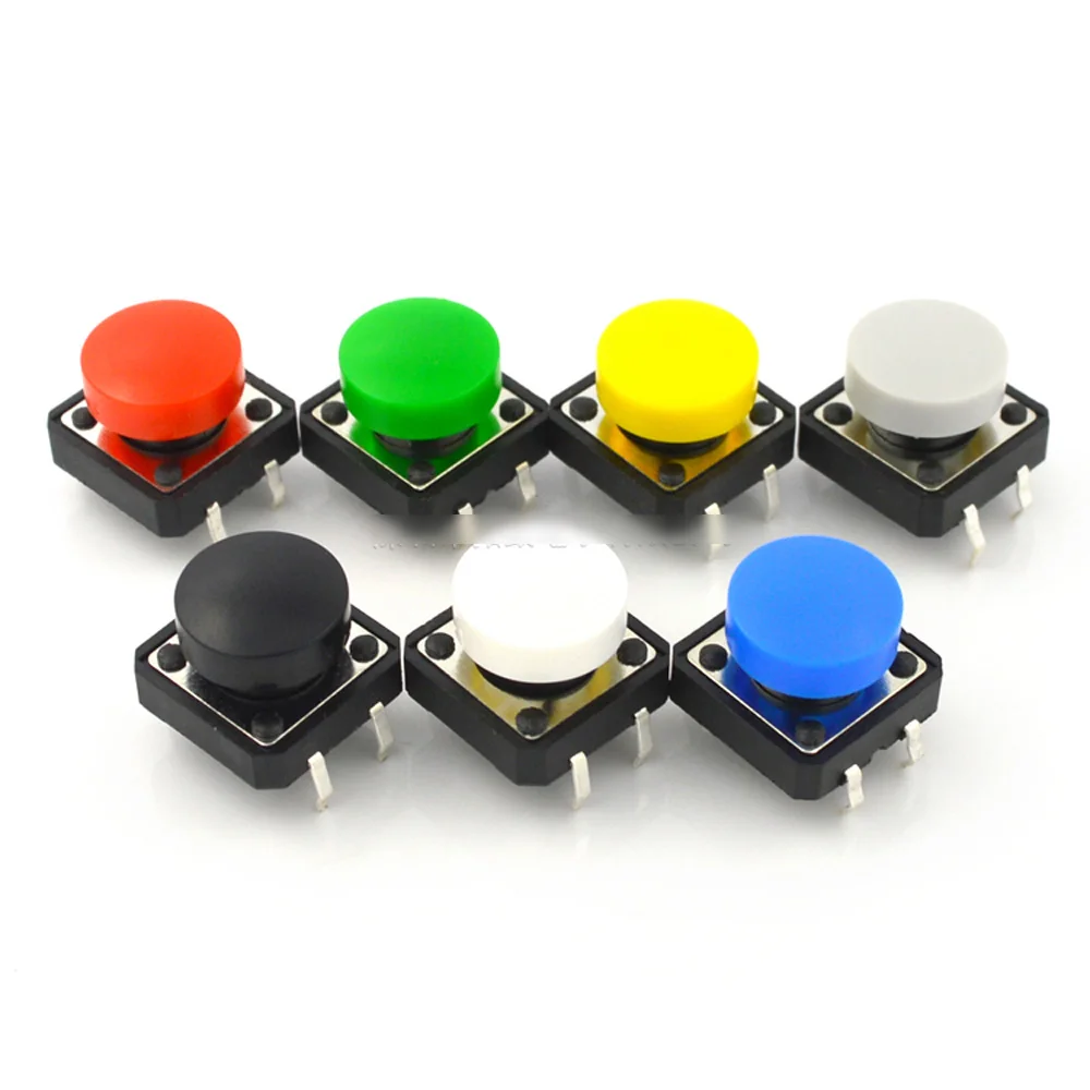 1000 шт. тактильная кнопочная крышка переключателя микро Крышка для 12*12*7 3 мм