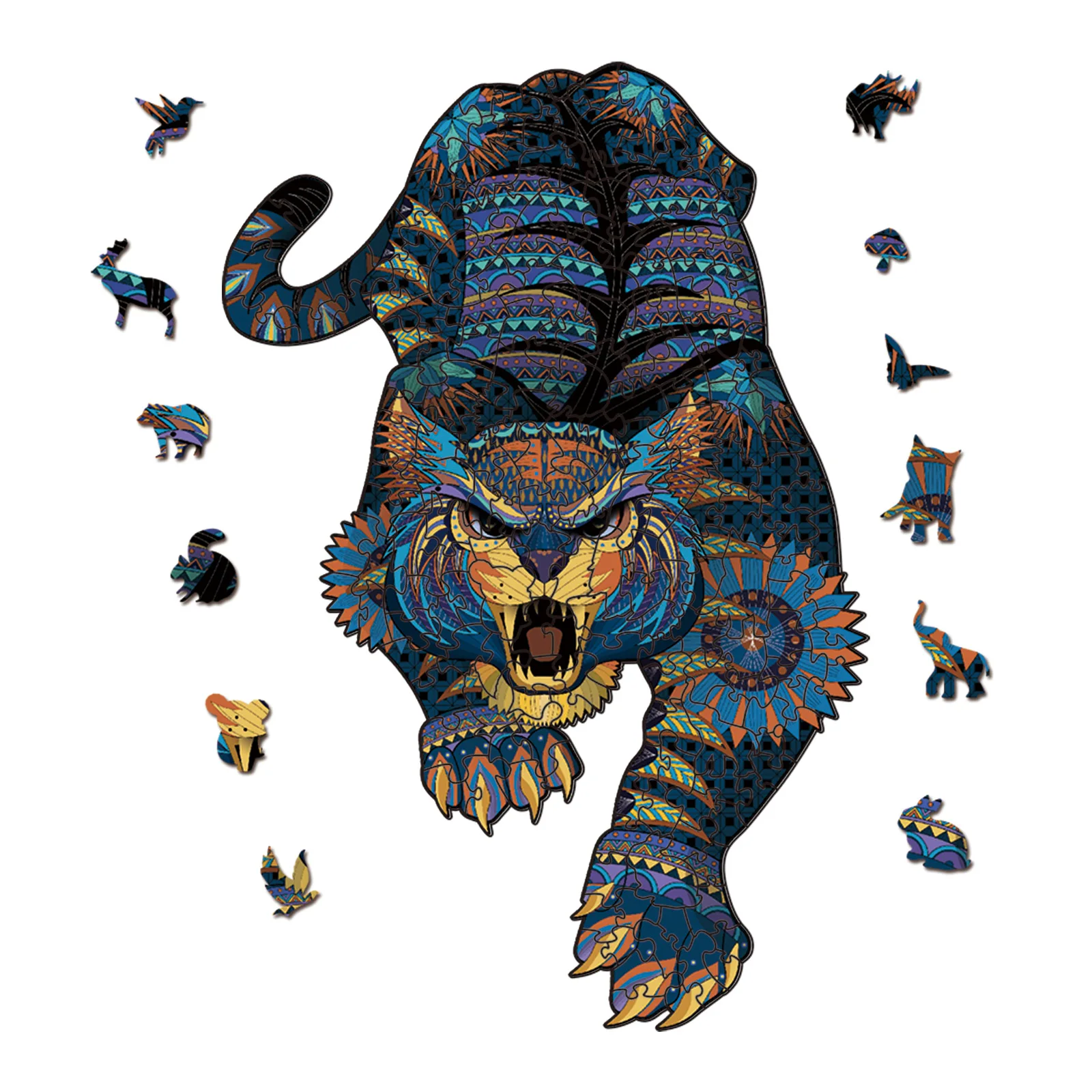 FEOOE A5 Размеры животных Король Лев серии 3D деревянные головоломки животные