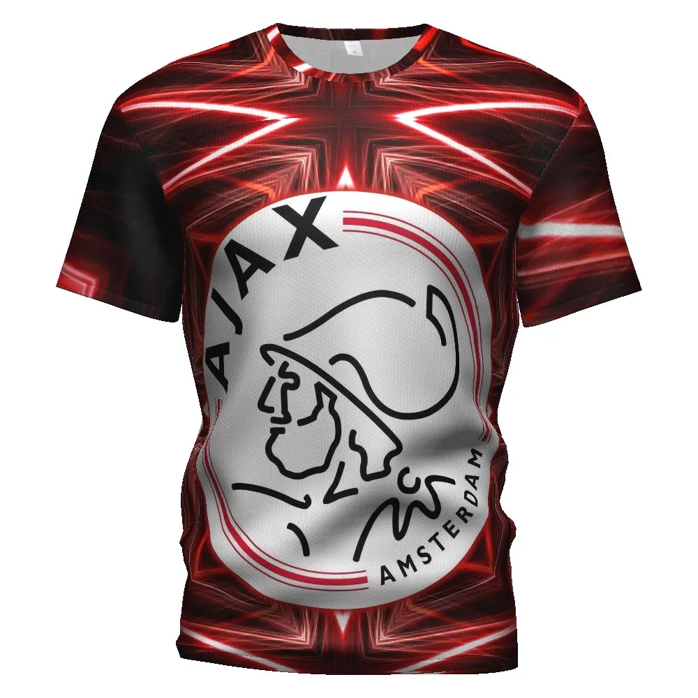 Футболка Afc Ajax для футбола 2017 2018 2019 Мужская 3D футболка спортивный костюм Fc Детский