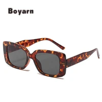 boyarn vintage square sunglasses women men brand designer sun glasses for men uv400 driving mirror goggle rectangle eyeglasses