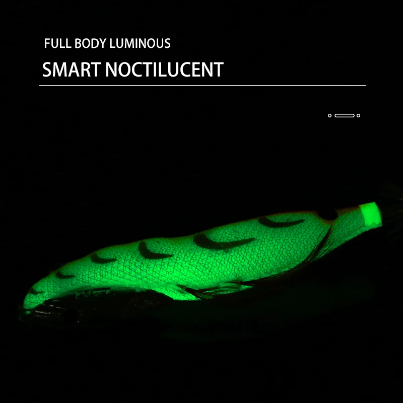 30g luminous Japan squid lure Jig head squid jig octopus jig octopus lure sea jig game fishing lure squid hooks Cuttlefish Bait