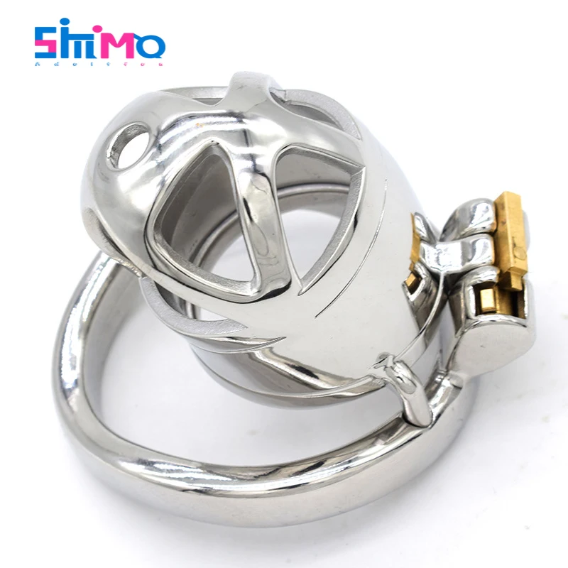Мужские игрушки SMMQ 19 C металлическая клетка верности кольцо блокировка члена