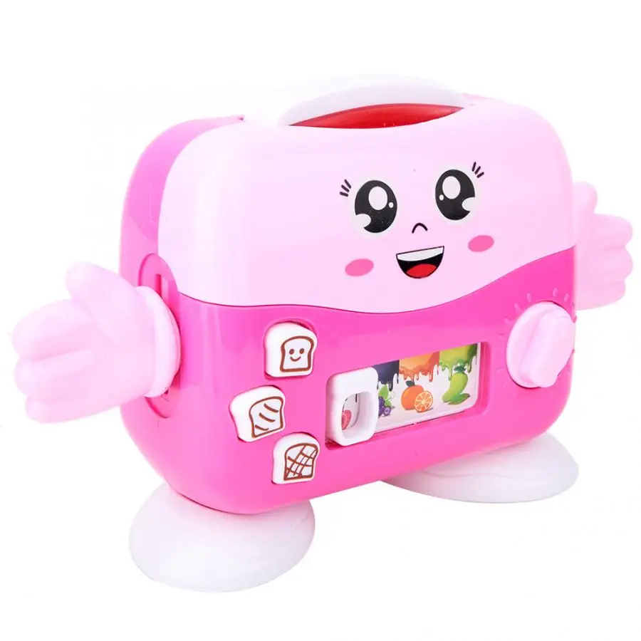 Детские пластиковые ролевые игры дома посуда тостер приготовления пищи