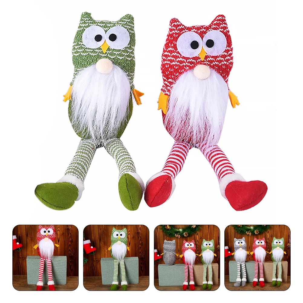 

2 шт., Новогодняя кукла с длинными ногами