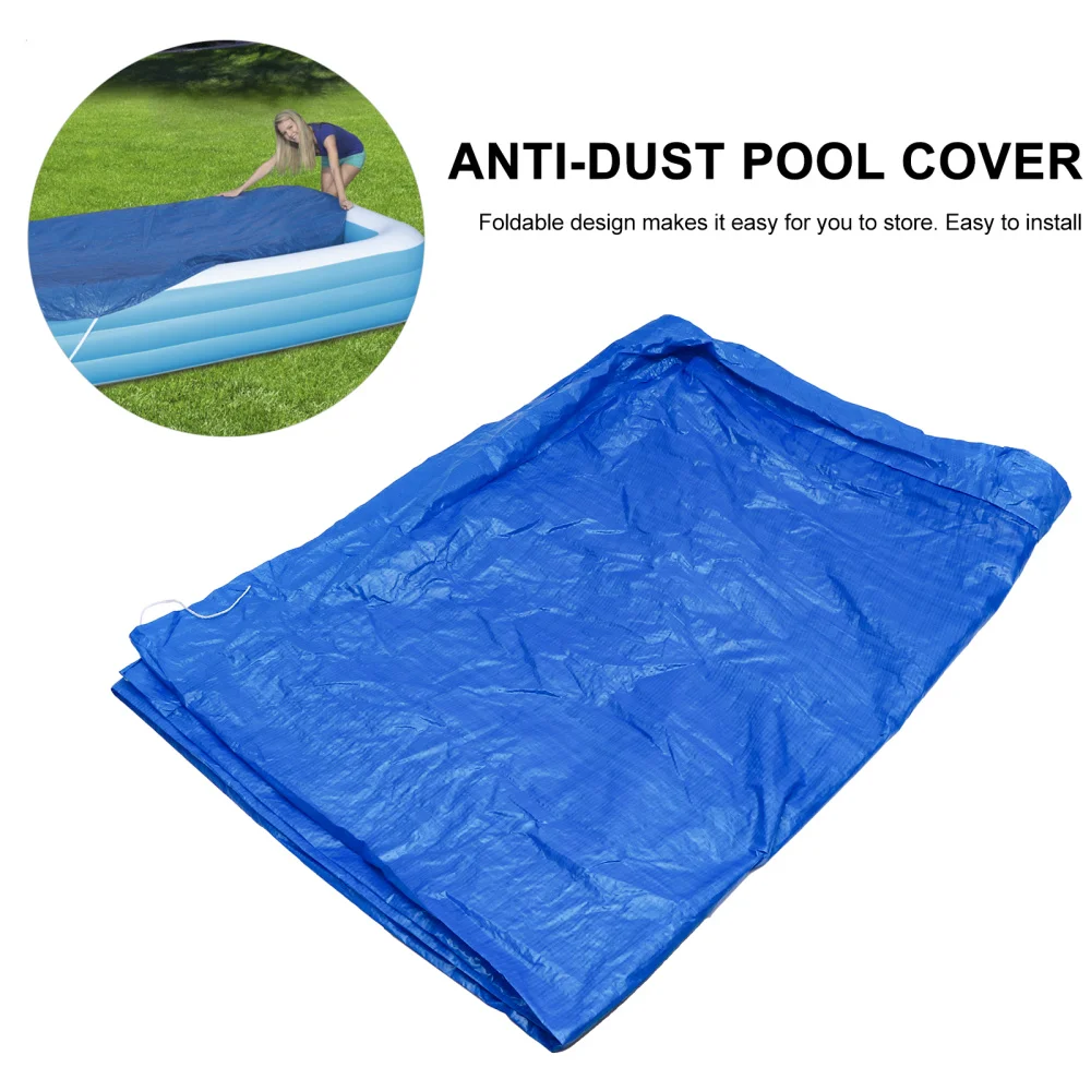 

Swimming Pool Solar Cover Durable Dust-proof Rainproof Pool Protection Cover
