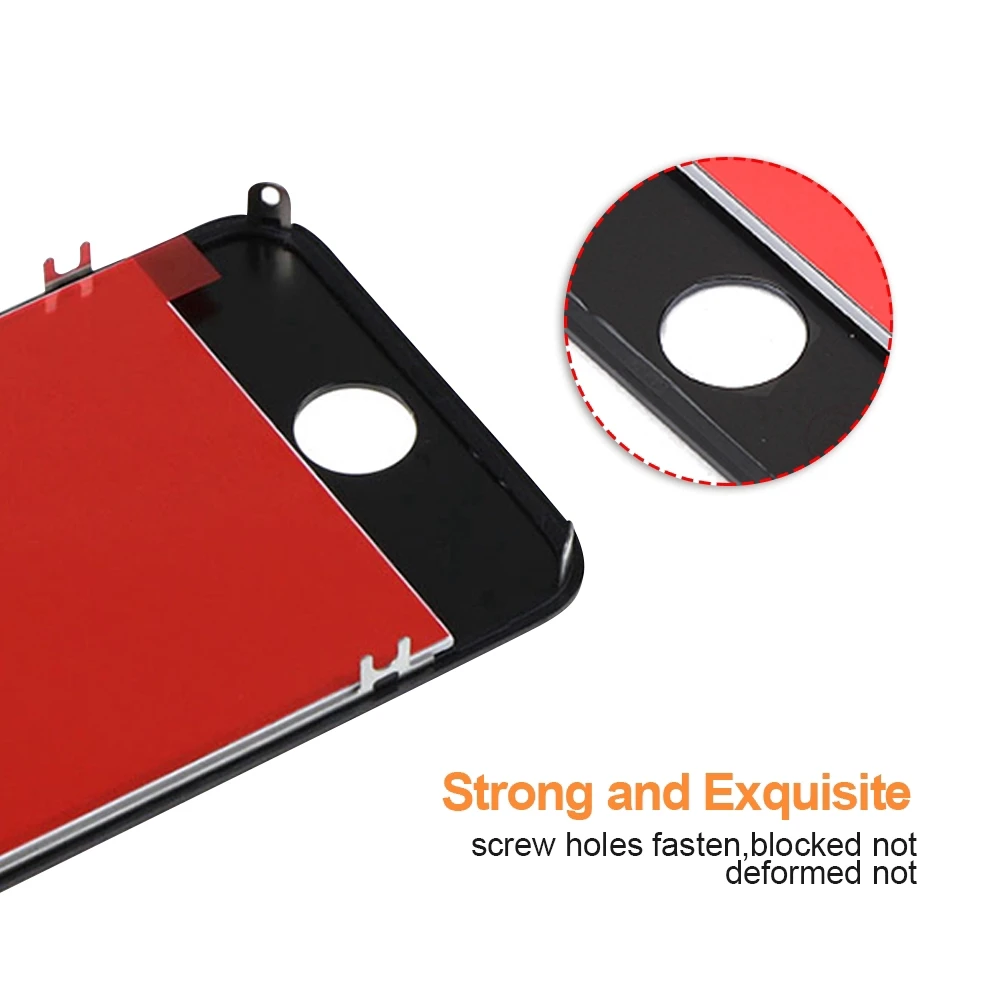 ЖК-дисплей для iPhone 4 дигитайзер сенсорного экрана без битых пикселей запасные