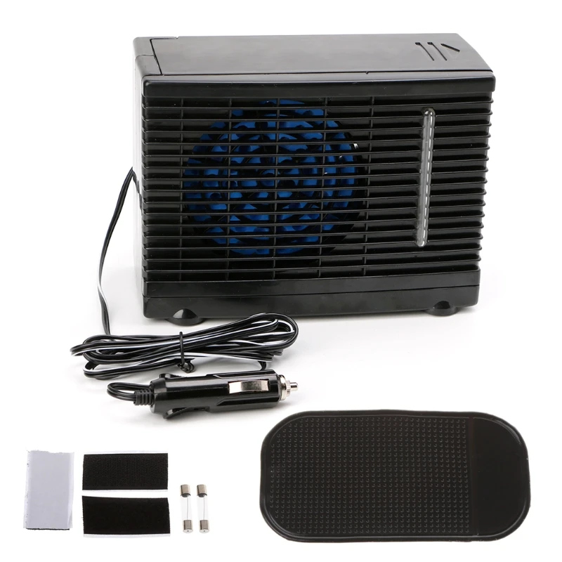 Adjustable 12V 60W  Car Air Conditioner  Cooler Cooling Fan Water Ice Evaporative Cooler Portable 2 speed n incredibly popular