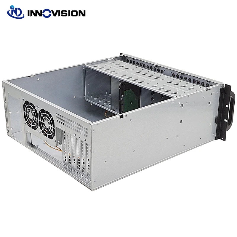 4U чехол для компьютера с промышленным монтажом в стойку глубина 480 мм поддержка