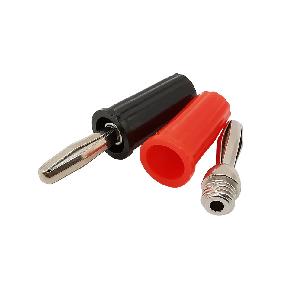 10 шт. Короткие пластиковые коннекторы для вилок типа банан 4 мм | Строительство и