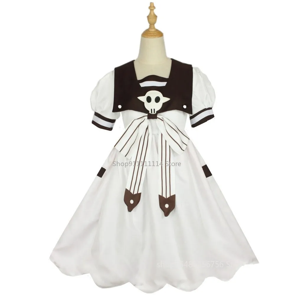 

Anime Toilet-Bound Cosplay Costume Hanako-kun Nene Yashiro Woman Girl Dress Headdress Props Wigs Halloween Christmas Party Gift