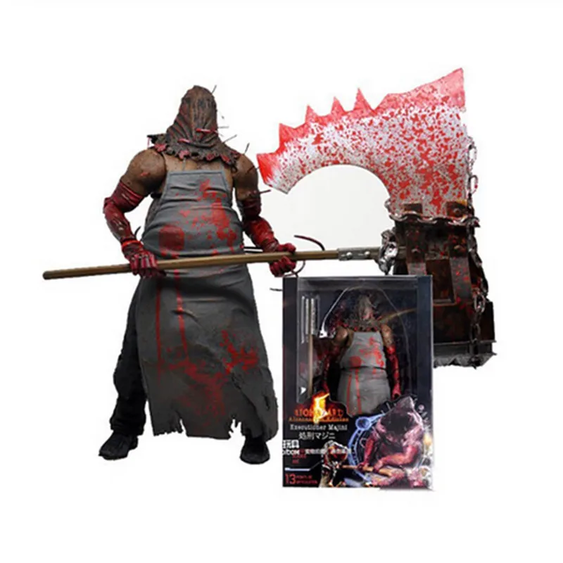18 см NECA Рабочий стол с вытяжным шкафом и Палач Majini Фигурки игрушки ужас подарок на
