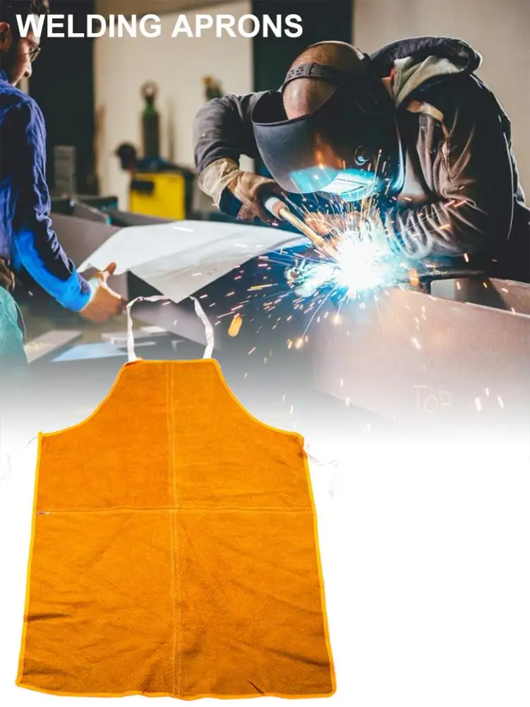 Сварочный фартук огнестойкий кожаный защитный чехол для одежды Износостойкий