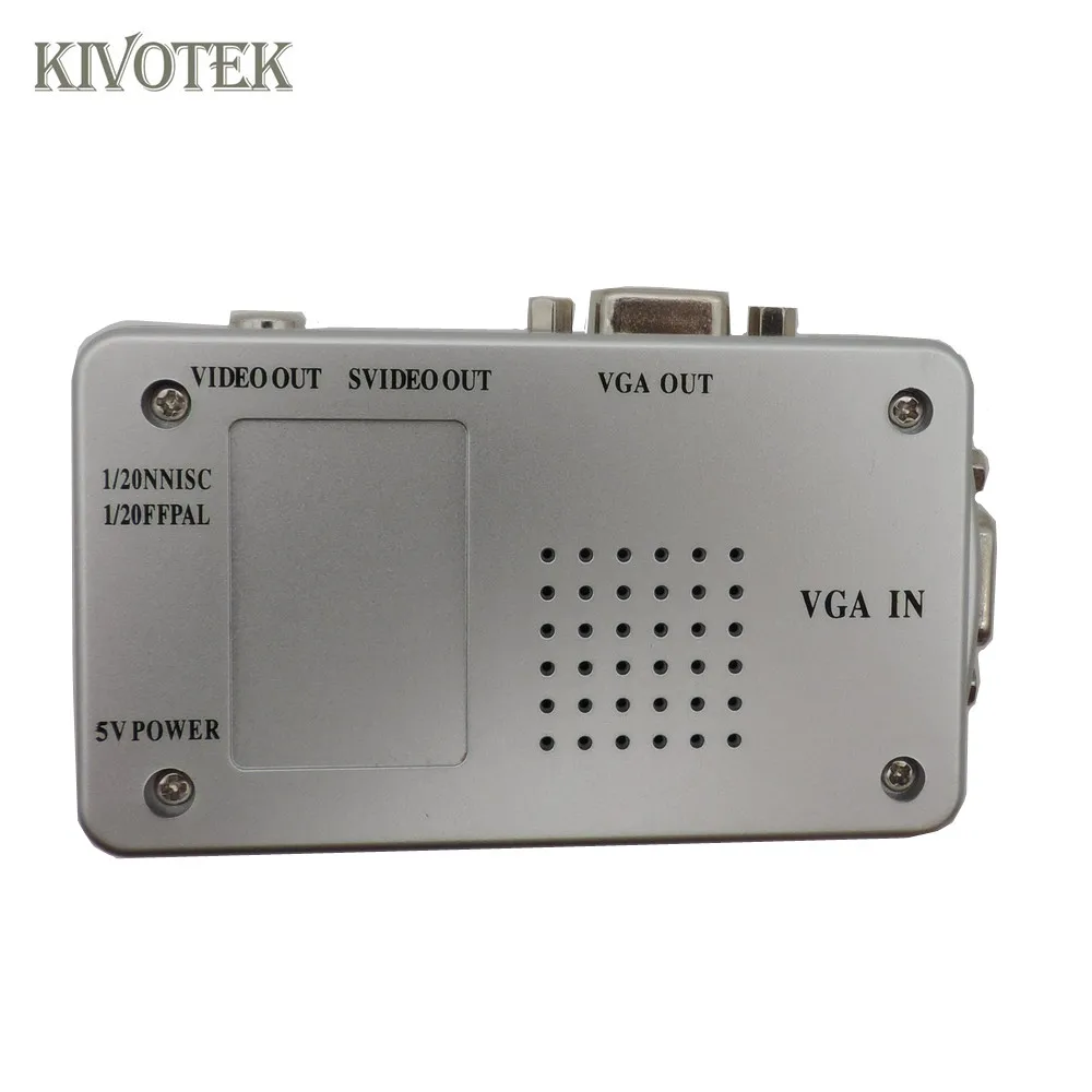 Универсальный адаптер NTSC PAL VGA для ТВ AV RCA конвертер видео переключатель коробка
