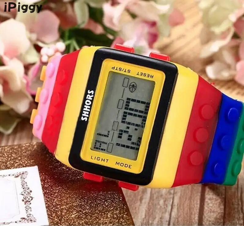 iPiggy 2017 Hot Sale New Fashion Unisex Smile OMG Colorful Digital Wrist Watch Free Shipping Oct 13 | Игрушки и хобби