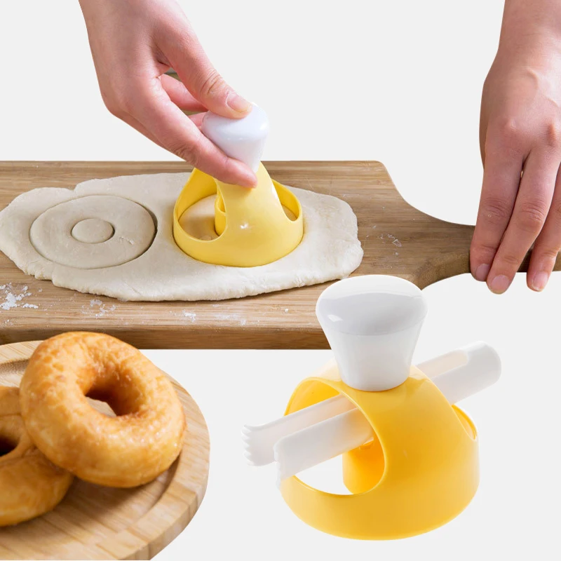 1pcs Food Cookie Cake Donut Mold Kitchen Desserts Bread Patisserie Bakery Baking Tools Cutter DIY Stencil Doughnut Maker Mould | Дом и сад