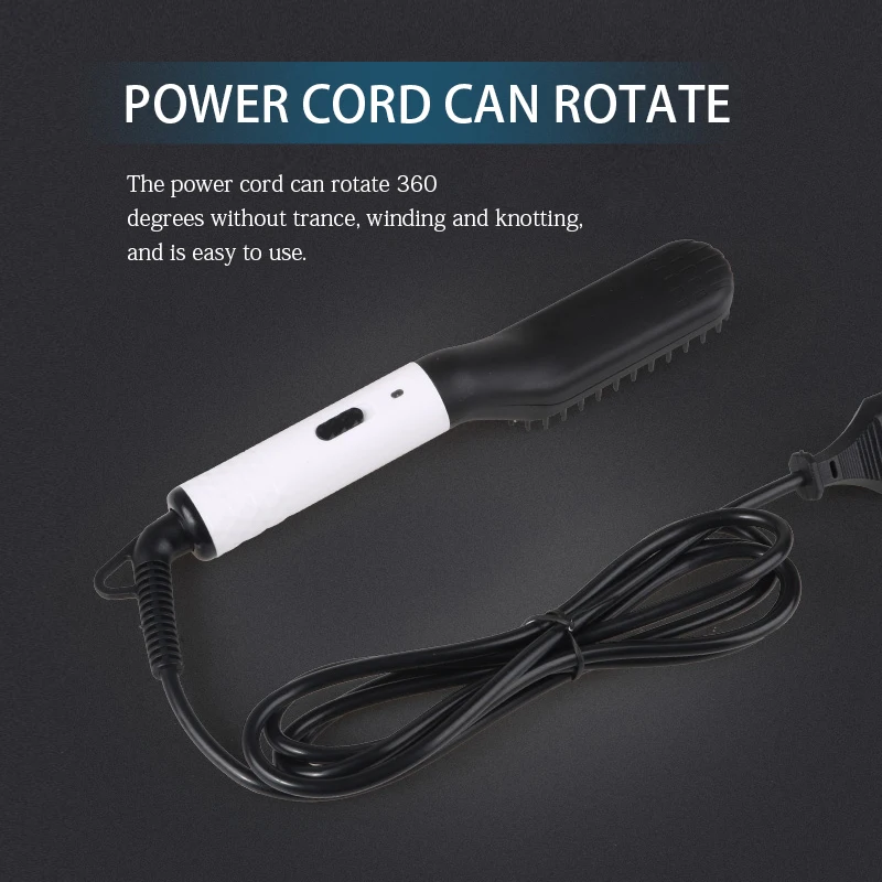 Расческа для выпрямления бороды Мужская профессиональная расческа расчесывания