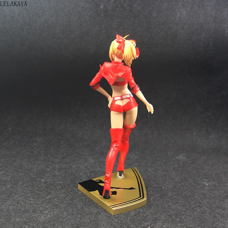 Нерон Клавдий Fate Stay Night Saber Extra Red Racing Suit Nero Sexy girls Ver. Аниме ПВХ экшн фигурки