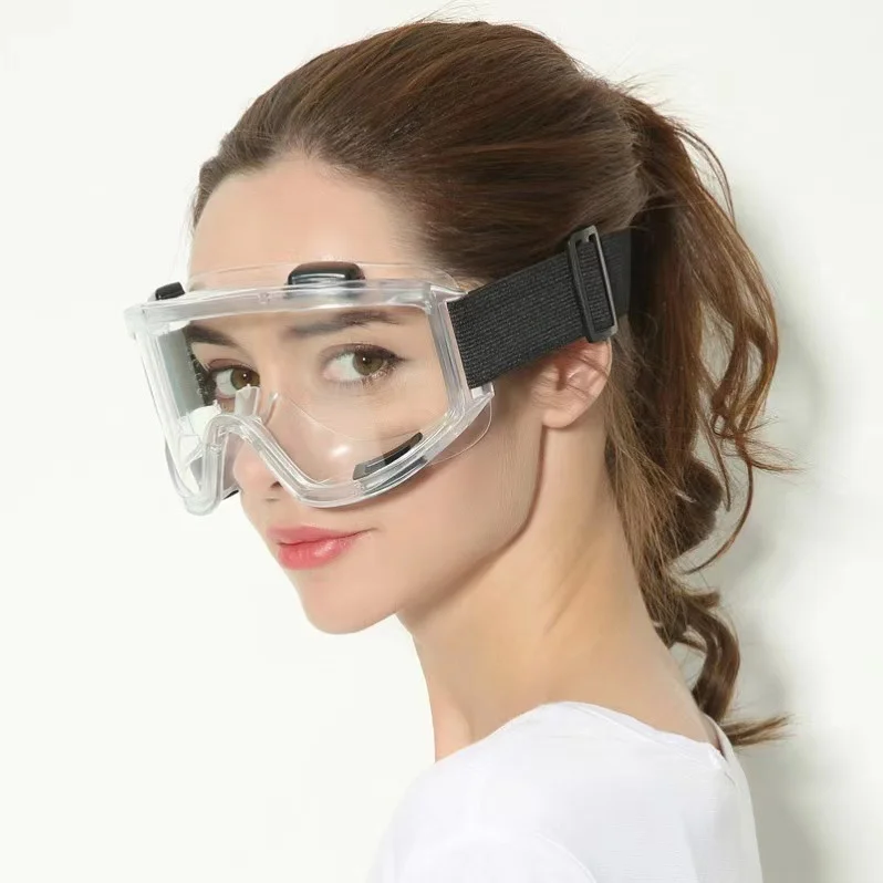 

Safety Goggle Anti-splash Dust-Proof WInd-Proof Work Lab Eyewear Eye Protection Industrial Research Safety Glasses Clear Lens