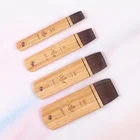 Кисти для рисования, бамбуковые, плоские, 2050F