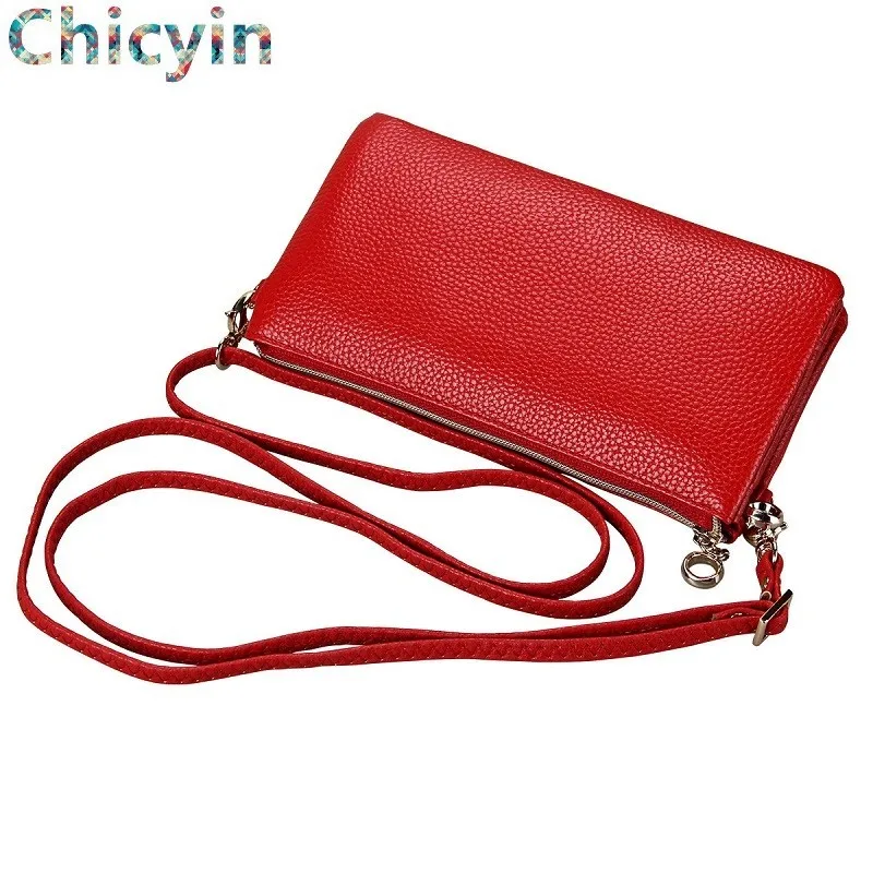 Повседневная женская сумка через плечо из натуральной кожи Дамская дизайнерская