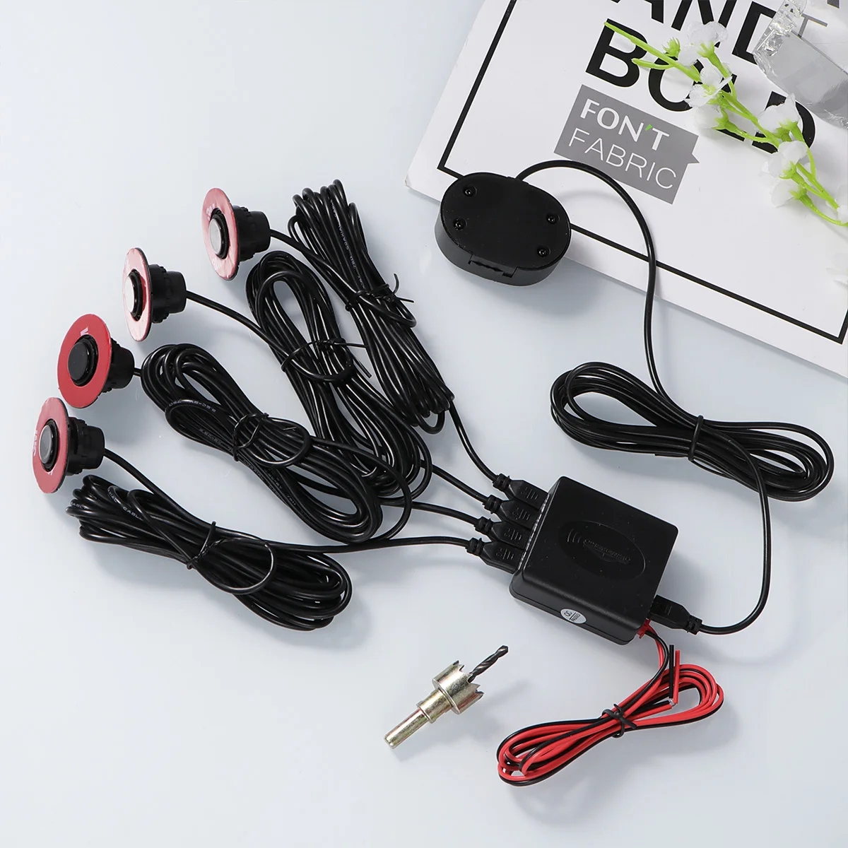 1 комплект 4 датчика s Buzzer 16 5 мм фотоэлемент Комплект обратного резервного радара