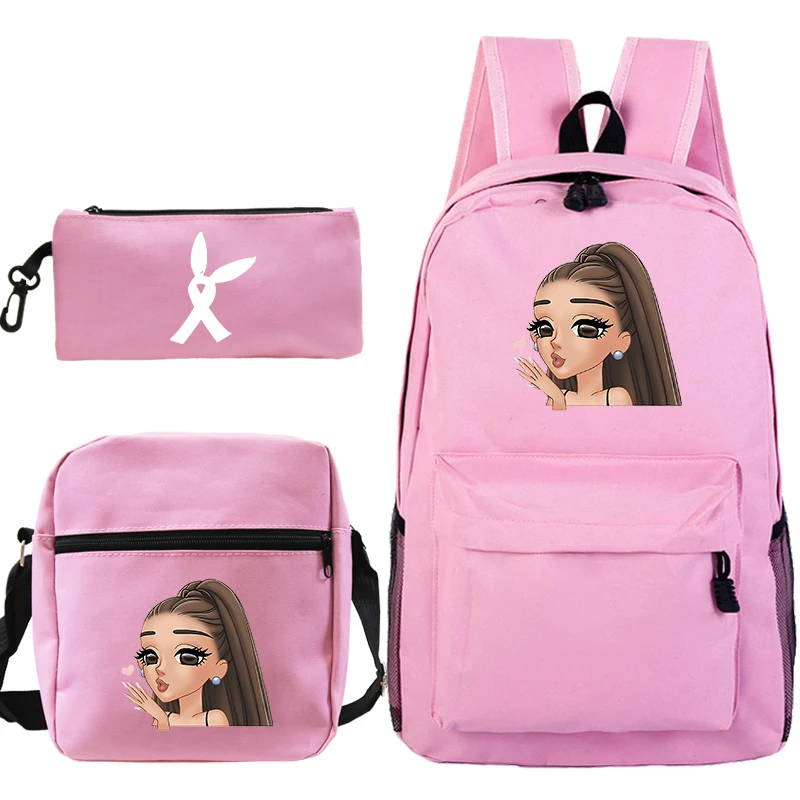 bagpack 21 Модная сумка Mochila Ariana Grande, рюкзак с принтом, школьная сумка для мальчиков и девочек, сумка для путешествий/ноутбука, сумка с ручкой через плечо, сумка - Цвет: bagpack 21