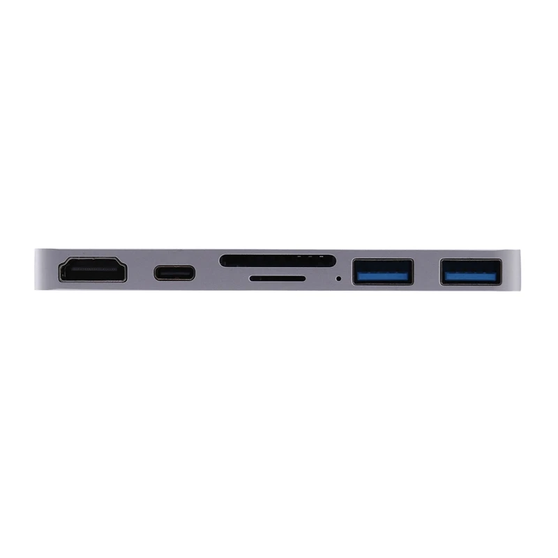 

SP02 Docking Station, Hdmi/F+2XUSB3.0A/F+2XTf Converter Is Suitable for Surface Pro 5/6 Tablet
