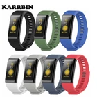 Сменный мягкий силиконовый ремешок KARRBIN для умных часов Xiaomi Huami Amazfit Cor A1702, удобный цветной ремешок для часов
