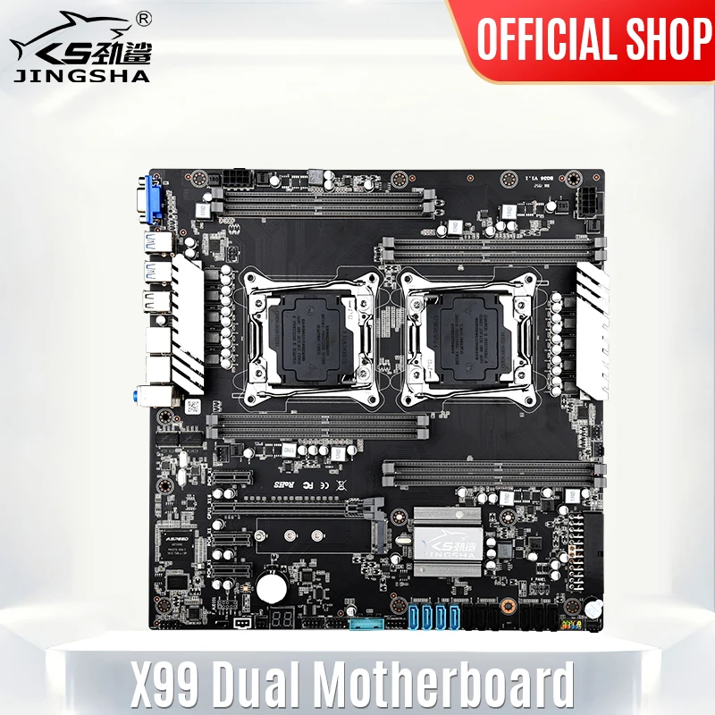 Billig X99 Dual CPU Motherboard Sockel LGA 2011 V3 Mutter Bord 10 SATA Port Für Chia X99 Placa Mae Unterstützung XEON V3/V4 Prozessoren