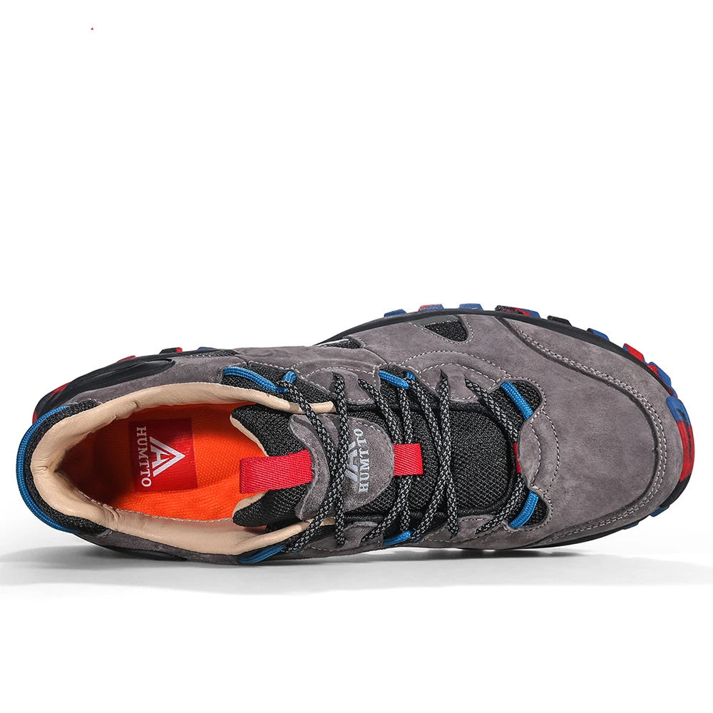 HUMTTO Hiking Shoes Men's Outdoor Leisure Trekking for Shoes Men Breathable Sport Shoes Lightweight Climbing Tourism Sneakers