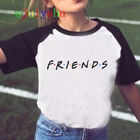 friends tv show funny t shirt women harajuku best friends anime t shirt ullzang graphic tshirt fashion top tees female 90s