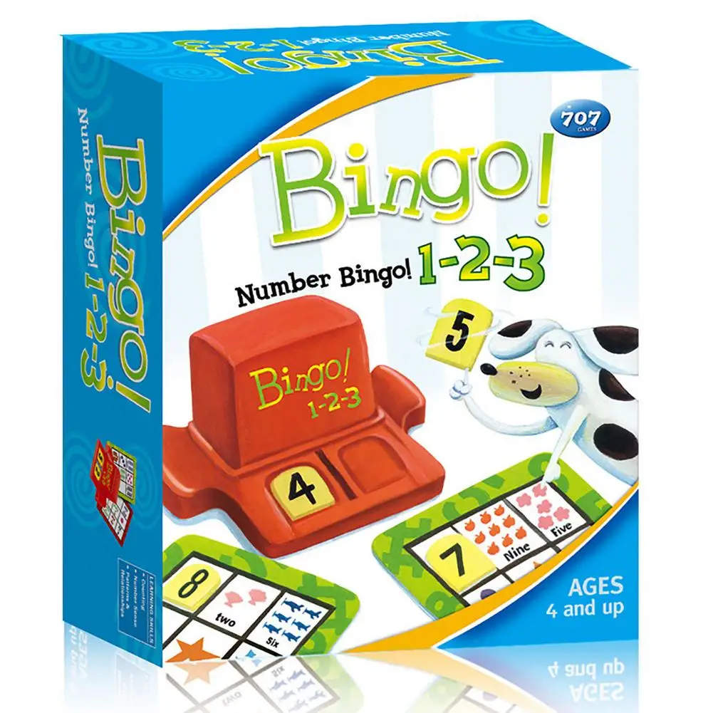

Slide Bingo Shutter Cards Learning Math Bingo Games 6 Double Side Cards One Cards Dealer For Preschool Children Kids Over 3 Ye