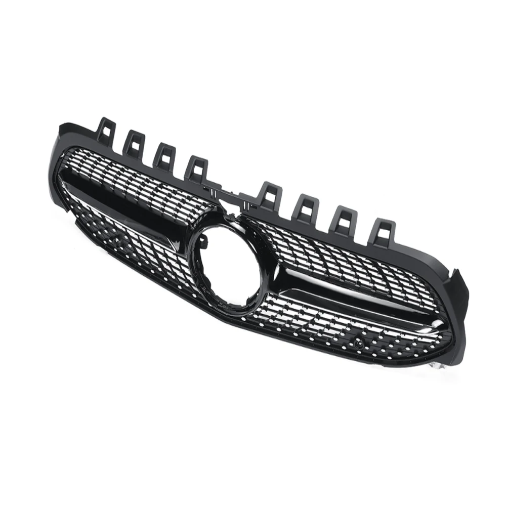 W177 Diamond Grille Front Bumper Racing Car Styling For Mercedes A200 Sports Sedan Grill 2019 | Автомобили и мотоциклы